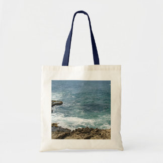 Beach Meets Ocean Tote Bag