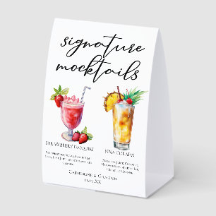 Beach Mocktails Strawberry Daiquiri Piña Colada