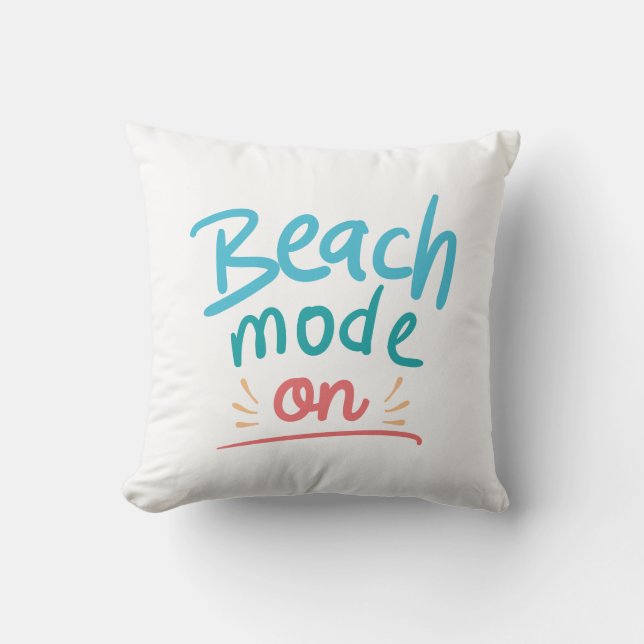 Beach Mode On Cushion (Front)
