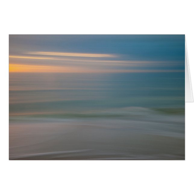 Beach Motion Blurred Abstract | Florida, USA (Front Horizontal)