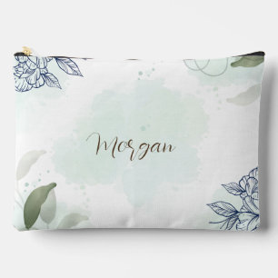 Beach Mountain Golf Travel Floral Vintage Accessory Pouch