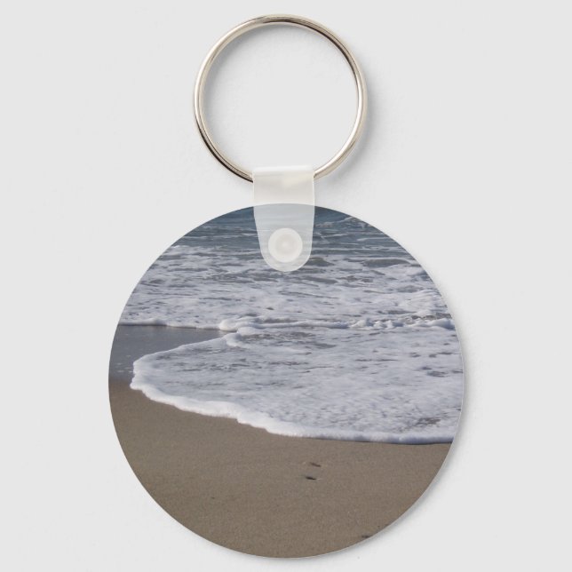 Beach Ocean Keychain (Front)