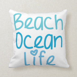 Beach Ocean Life Cushion