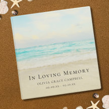 Beach Ocean Memorial or Funeral