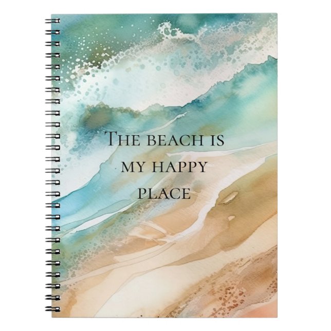 Beach Ocean Notebook (Front)
