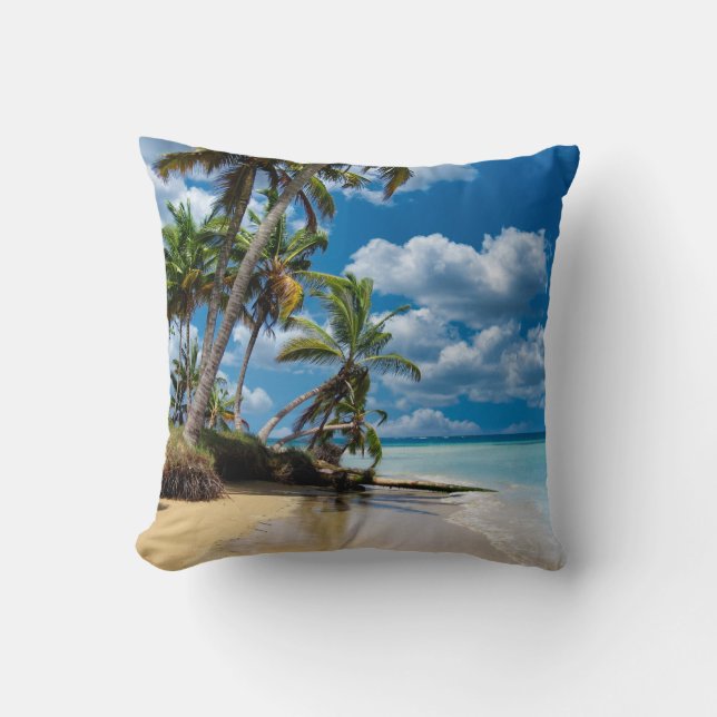Beach Ocean Photo 168 Cushion (Front)