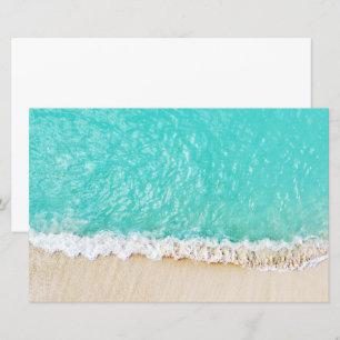 Beach ocean sea summer scrapbook paper