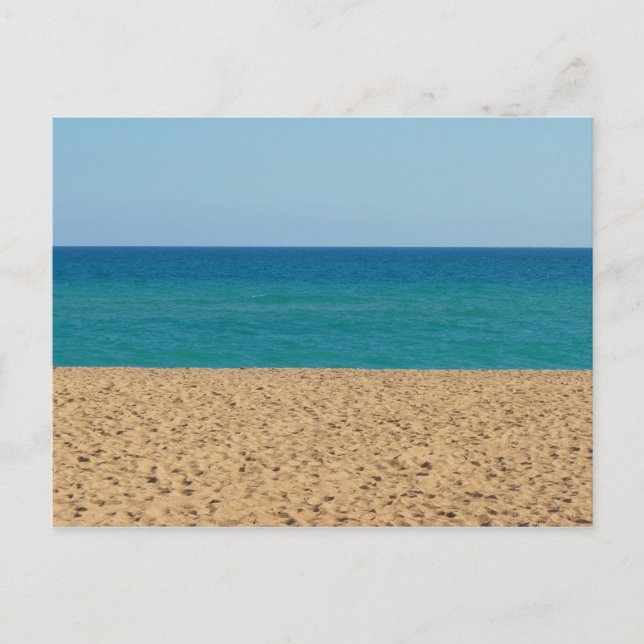 Beach, Ocean, Sky Postcard (Front)
