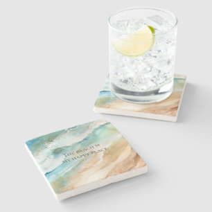 Beach Ocean Stone Coaster