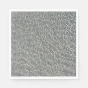 Beach Ocean Water Ripples & Sand Napkin