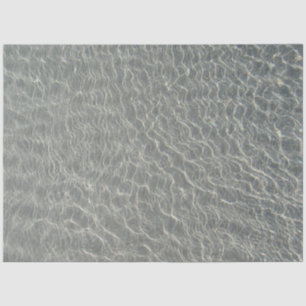 Beach Ocean Water Ripples & Sand Tissue Paper