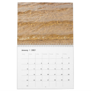 Beach Ocean Waves Cool Landscape Water Photos Calendar