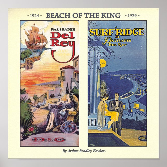 Beach of The King by Arthur Bradley Fowler Poster (Front)