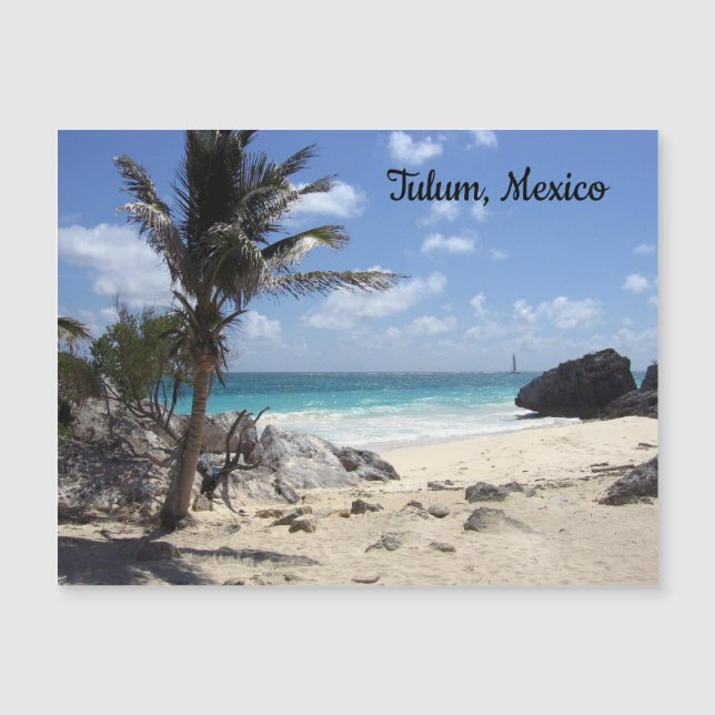 Beach of Tulum, Mexico - holiday - sun (Front)