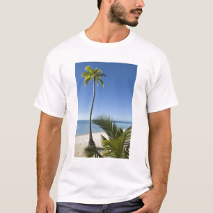 Beach on mainland Aitutaki, Cook Islands T-Shirt