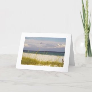 beach on the Gulf of Mexico 2 card