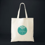 Beach Palm Leaf Turqoise Wedding Welcome Bag<br><div class="desc">This Turqoise Tropical Palm Leaves Wedding Welcome Bag is great for destination or beach wedding. Can be used for wedding goody bags or for wedding favours. Great for destination or beach wedding. Can be personalised with the couple's names and wedding date. Different colour options available.</div>