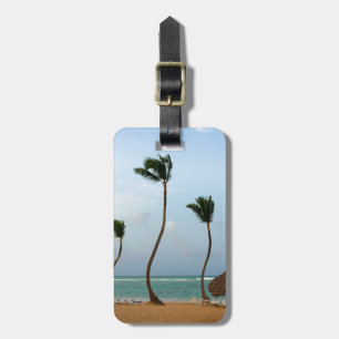 Beach Palm Luggage Tag