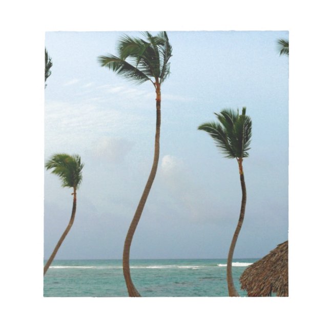 Beach Palm Notepad (Front)
