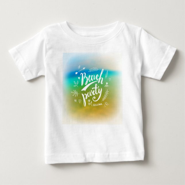 Beach Party Calling Baby T-Shirt (Front)