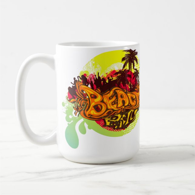 Beach Party Coffee Mug (Left)