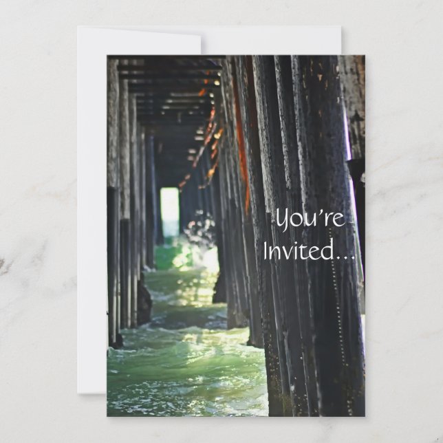 Beach Party Invitation (Front)