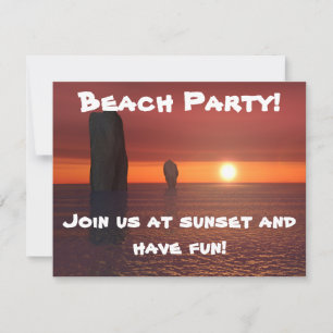 Beach Party! Invitation
