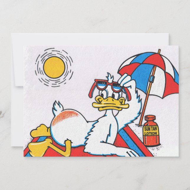 Beach Party Invite (Front)