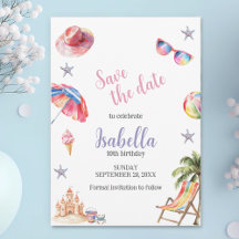 Beach Party Tropical Summer