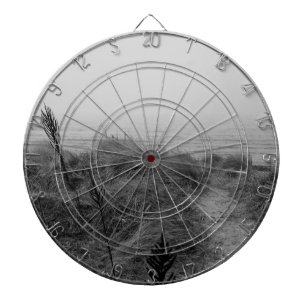 Beach path dartboard