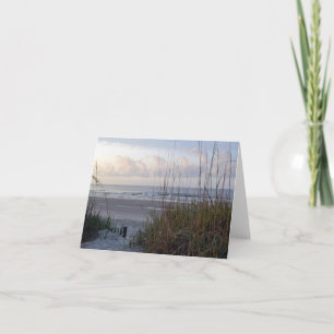 Beach Path Note Card