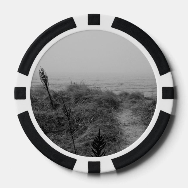Beach path poker chips (Front)