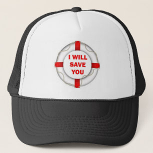 Beach Patrol I will Save You Trucker Hat