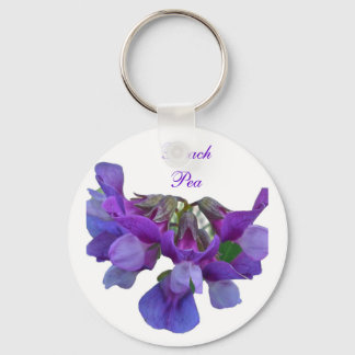 Beach Pea (Lathyrus maritimus) Coordinating Items Key Ring
