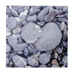 Beach pebbles ceramic tile