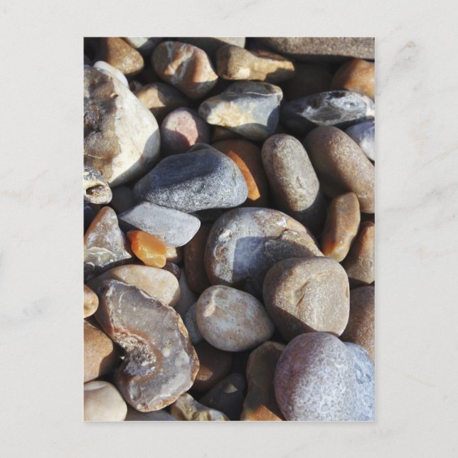 Beach Pebbles postcard (Front)