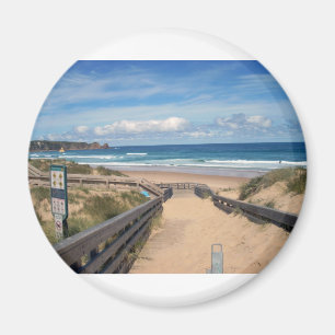 beach philip island australia magnet