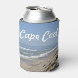 Beach photo can cooler