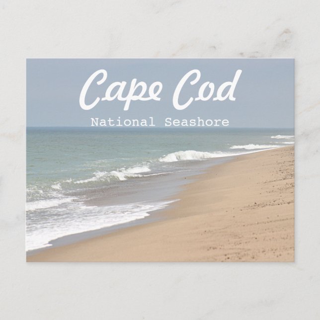 Beach photo postcard (Front)