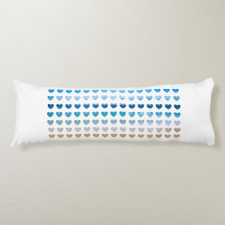 Beach Pillow, Ocean Blues Body Cushion