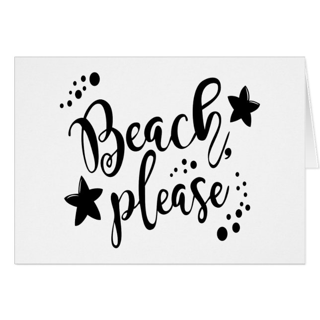 Beach Please (Front Horizontal)