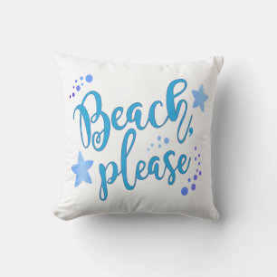 Beach Please Cushion