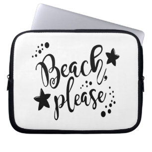 Beach Please Laptop Sleeve