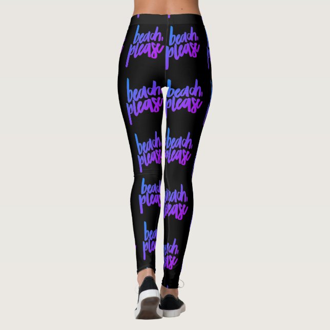 Beach Please Leggings (Back)
