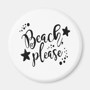 Beach Please Magnet