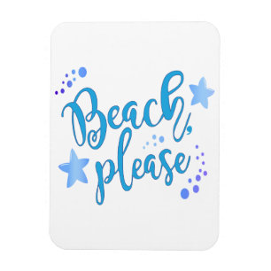 Beach Please Magnet