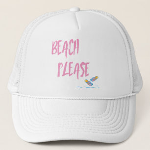 Beach Please Summer Vacation Cool Trucker Hat