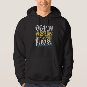 Beach Please Sunglasses Hawaii Beach Hello Summer Hoodie