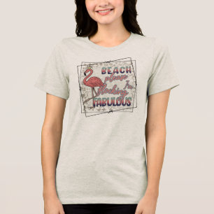 Beach Please Tri-Blend Shirt