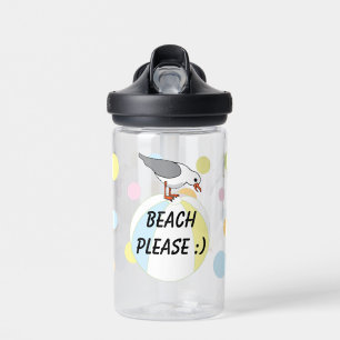 Beach Please Water Bottle